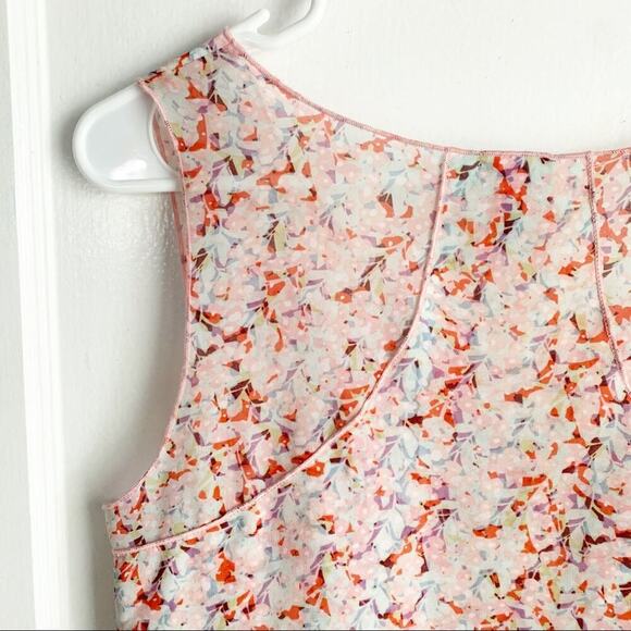 CAbi Bella Floral Tiered Chiffon Blouse Tank Top #5032 Pink Size XS Layering - Picture 12 of 13